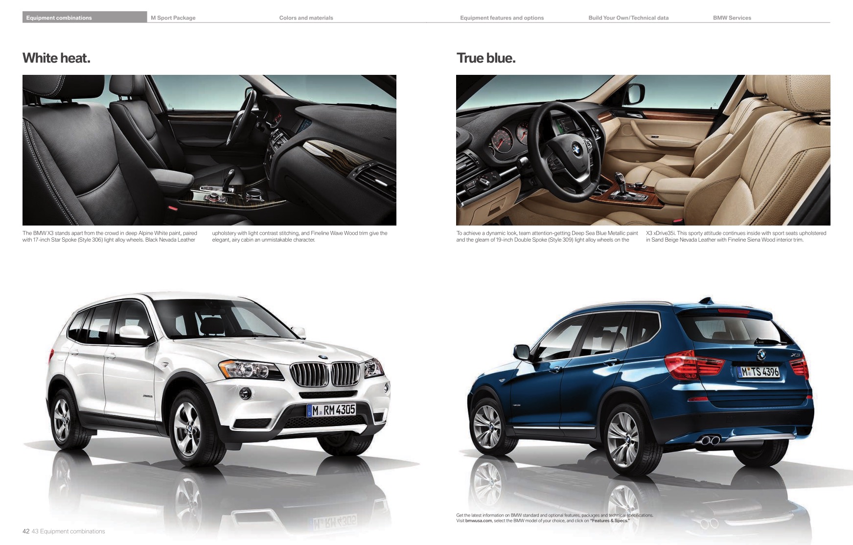2013 BMW X3 Brochure Page 9
